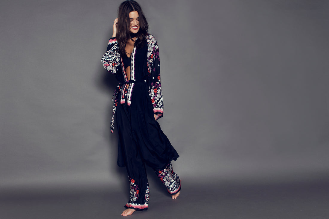 The Kimono. PATTERN FOCUS, CONSCIOUS CONSUMPTION.