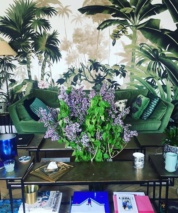 10 Holland street Natalie lacroix textile design graphical tropical