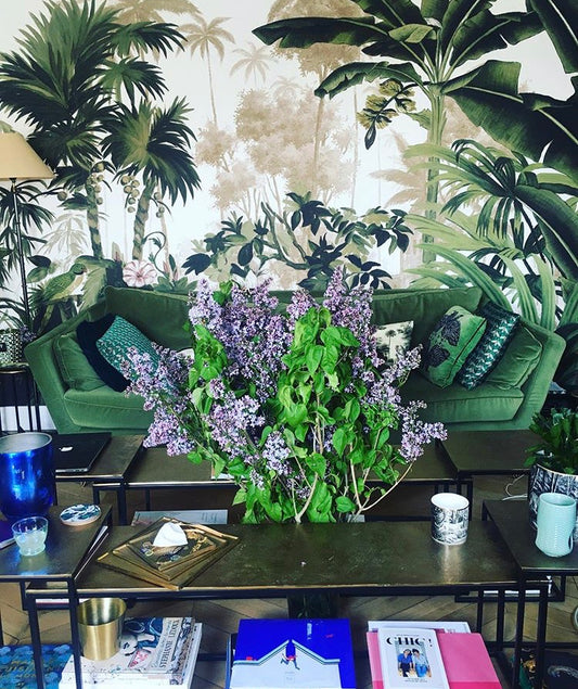 10 Holland street Natalie lacroix textile design graphical tropical