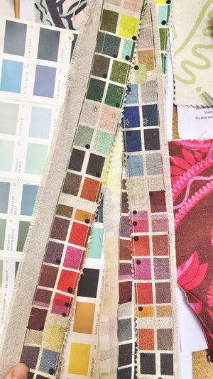 10 Holland street interior colour swatches 