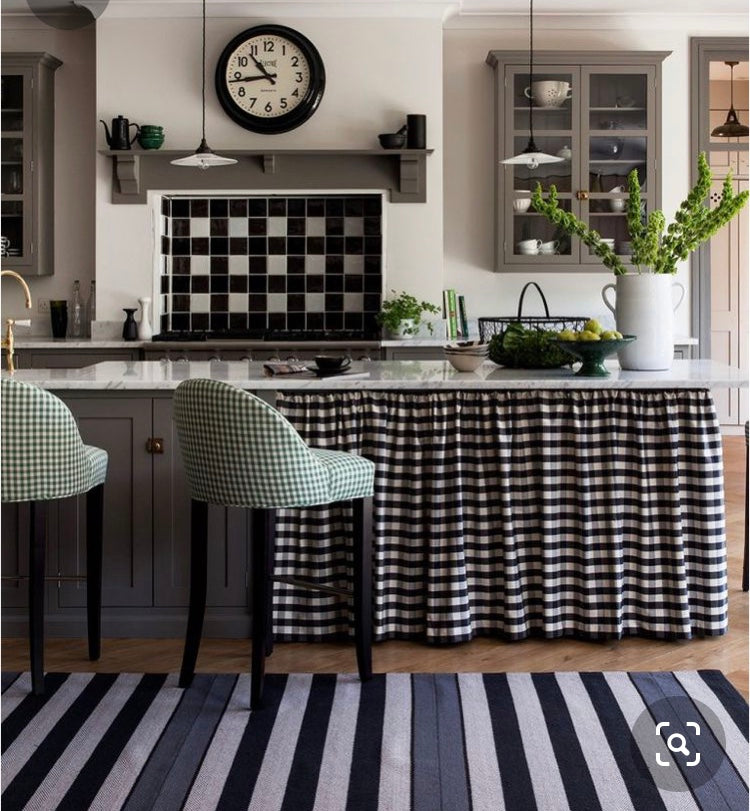 10 Holland street gingham interior inspiration co-ordinate linen cotton