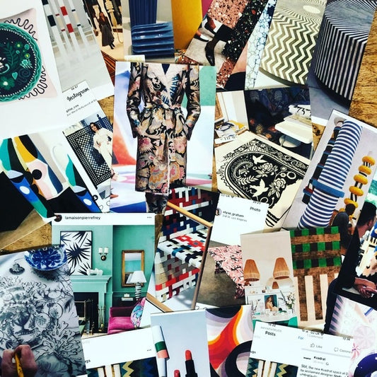 10 Holland street design moodboard research textiles