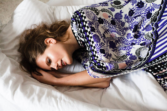 Holland Street Printed silk kaftan