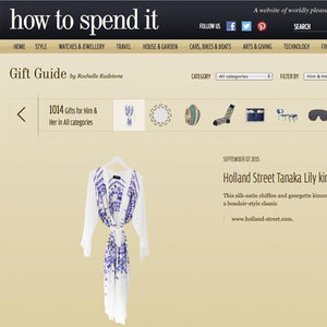 FINANCIAL TIMES 'HOW TO SPEND IT' GIFT GUIDE