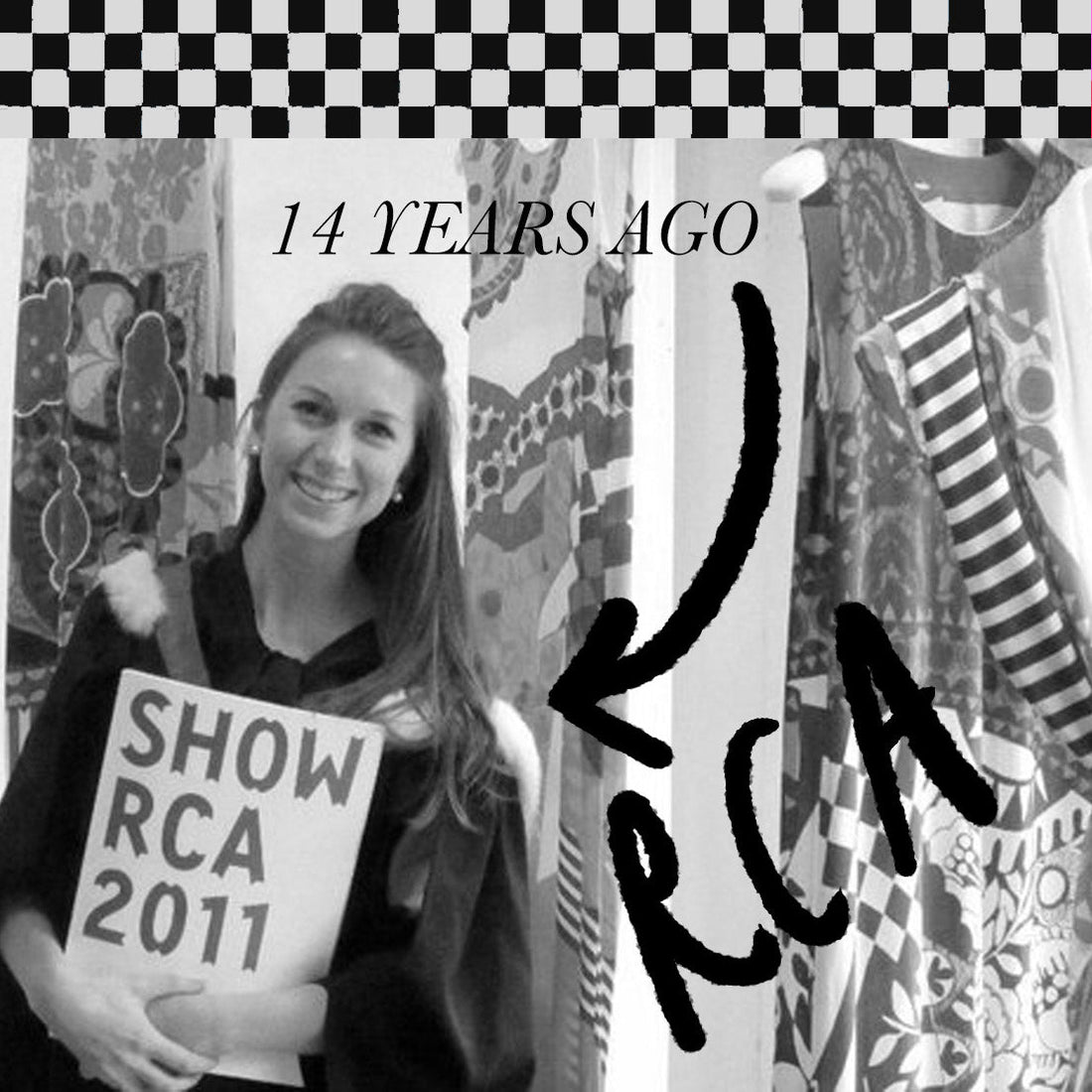 Holland Street Lauren Barfoot London Fashion Week Launch of printed silk kaftans. Royal College of Art Show 2011