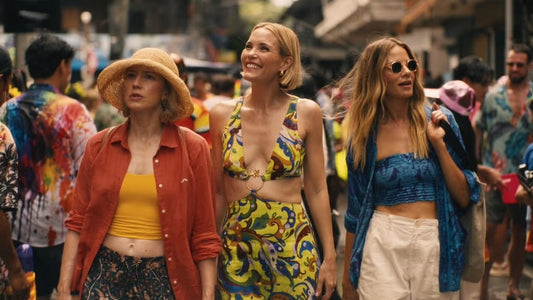 Holland Street Kaftan White Lotus Michelle Monaghan, leslie Bibb, Carrie Coon