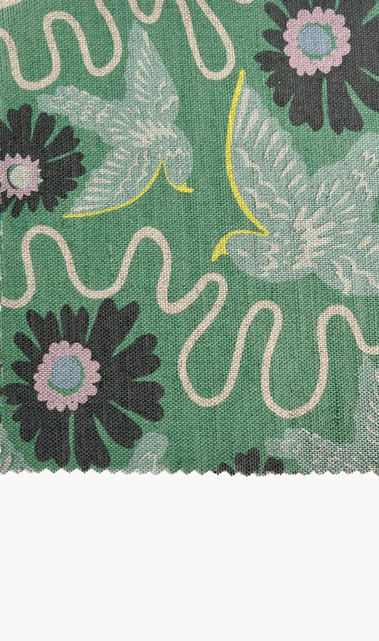 Flight in Cannon (Natural Linen)