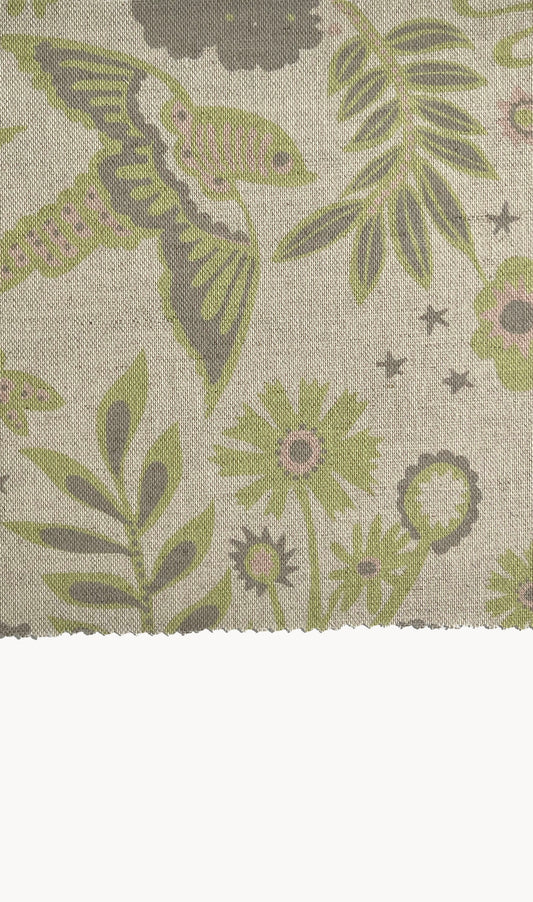 Park Life in Cooking Apple (Natural Linen)