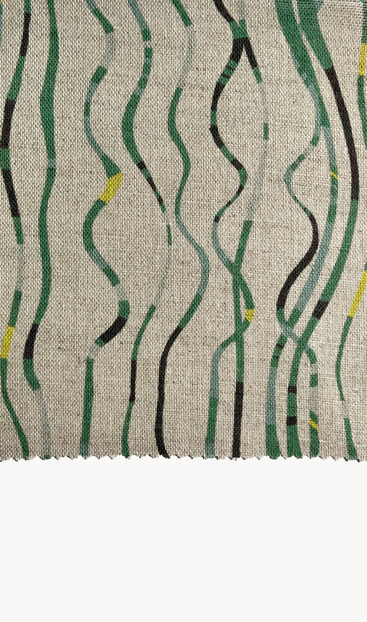 Pick-Up Sticks in Shamrock (Natural Linen)