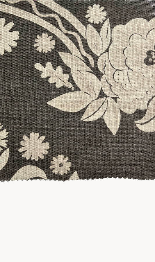 Ribbon in Dice (Natural Linen)