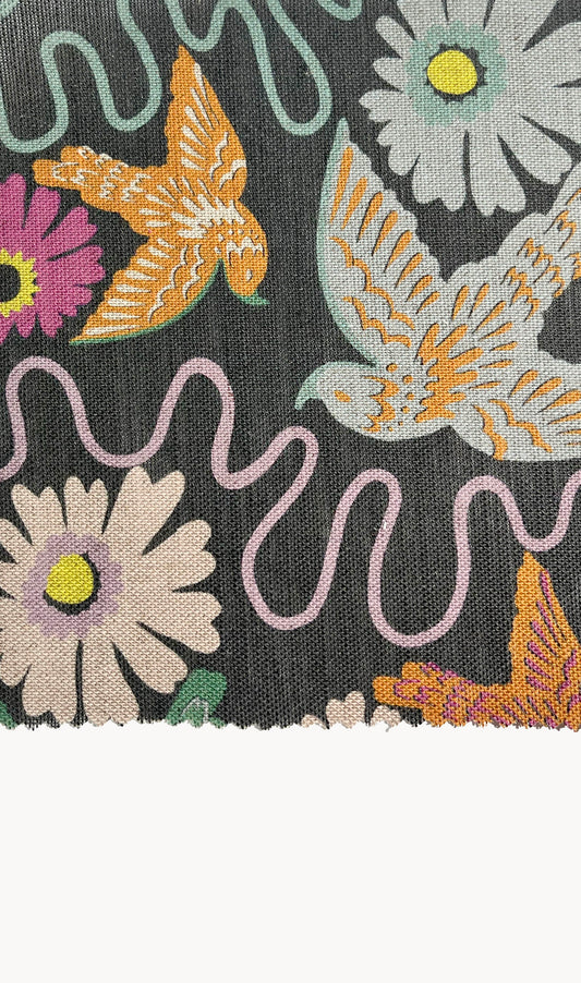 Flight in Carnival (Natural Linen)