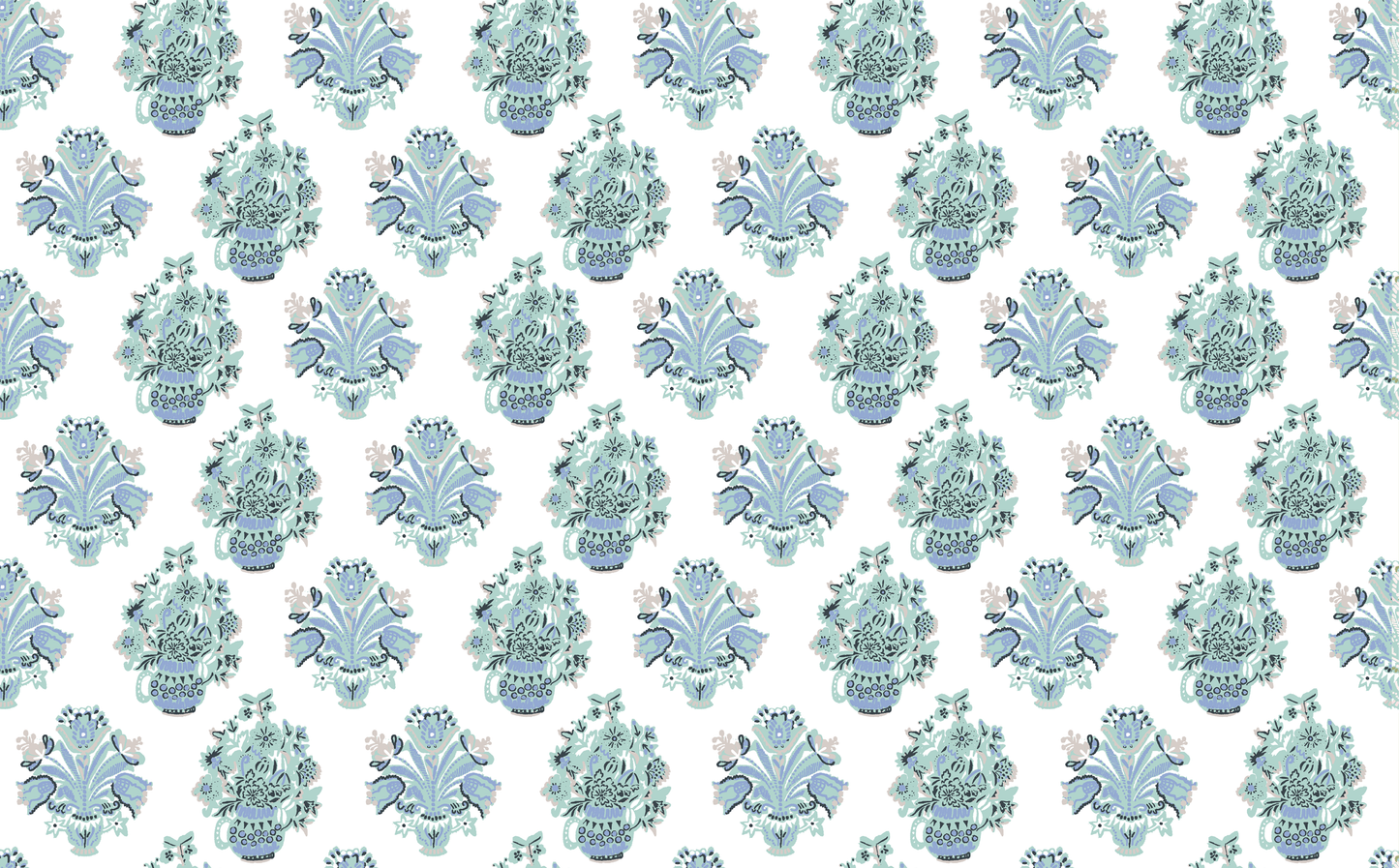 Vases in Soulful Lulworth (Design 2)