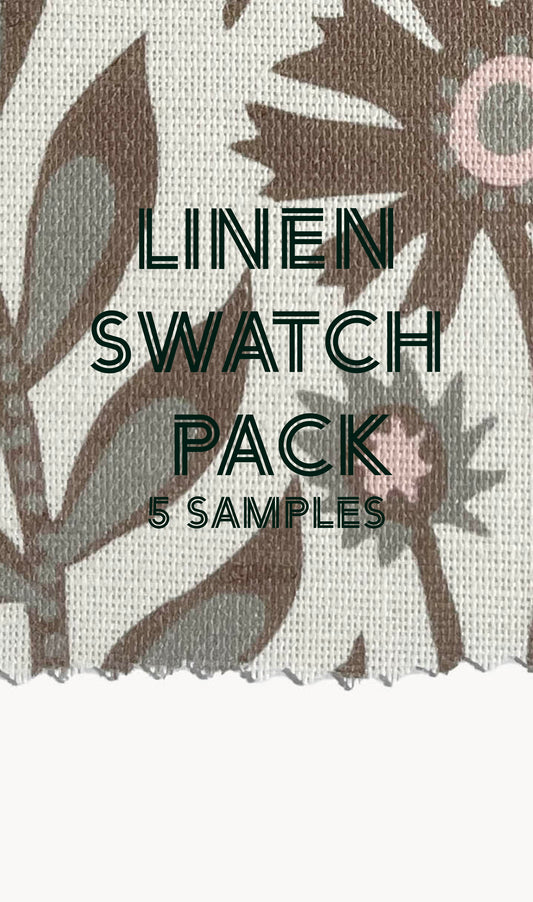 Linen Swatch Pack Up to 5 Samples