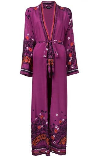 Silk Azur Robe