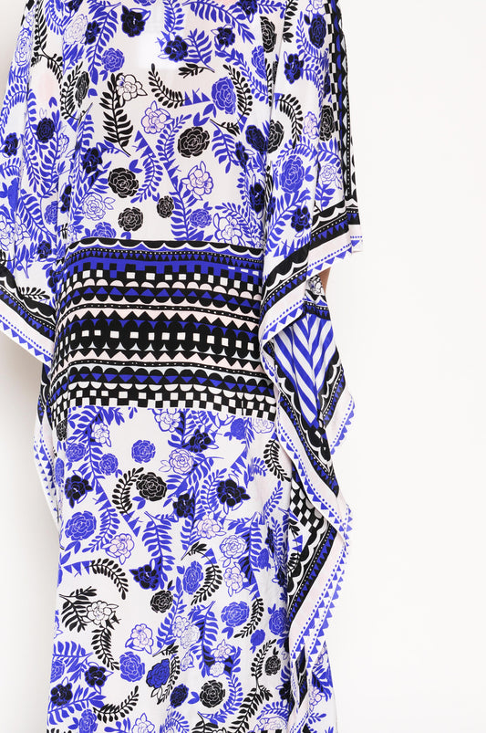 silk kaftan Classic Camellia Holland Street beachwear