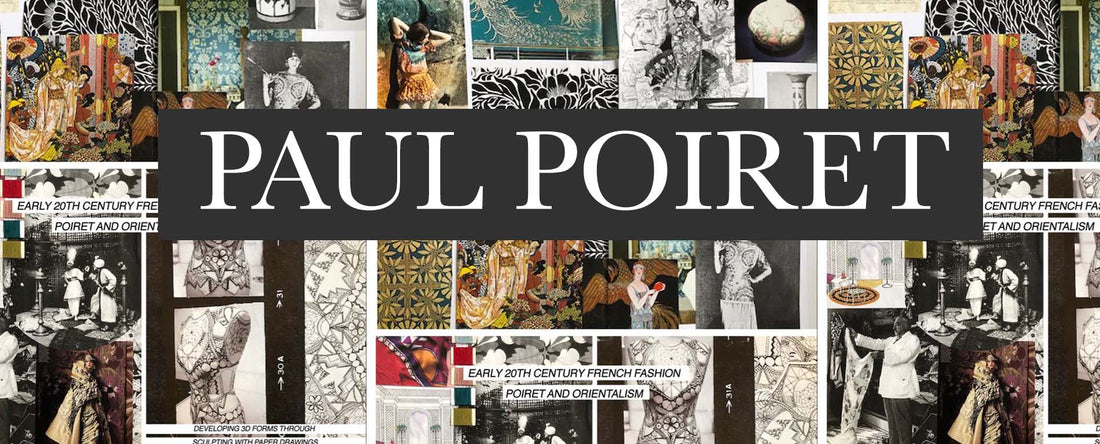 Moodboard for Paul Poiret Fashion Designer images