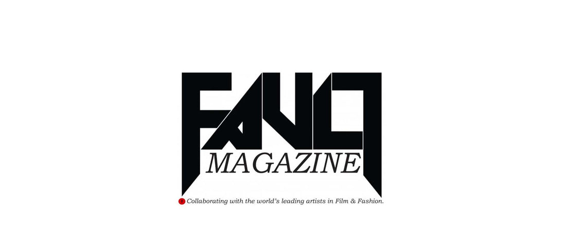 Fault Magazine Logo. Black Font