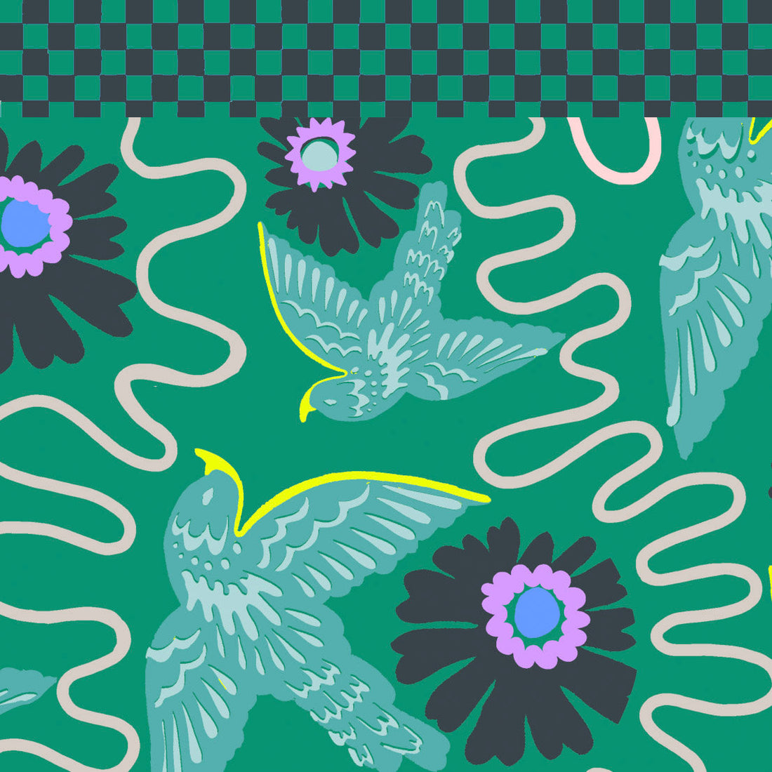 Holland Street printed silk kaftans and linen interior fabrics