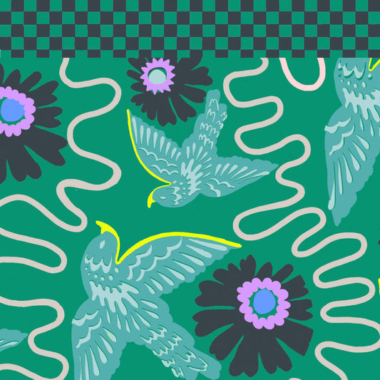 Holland Street printed silk kaftans and linen interior fabrics
