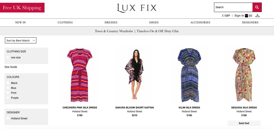 LUX FIX and Holland Street London