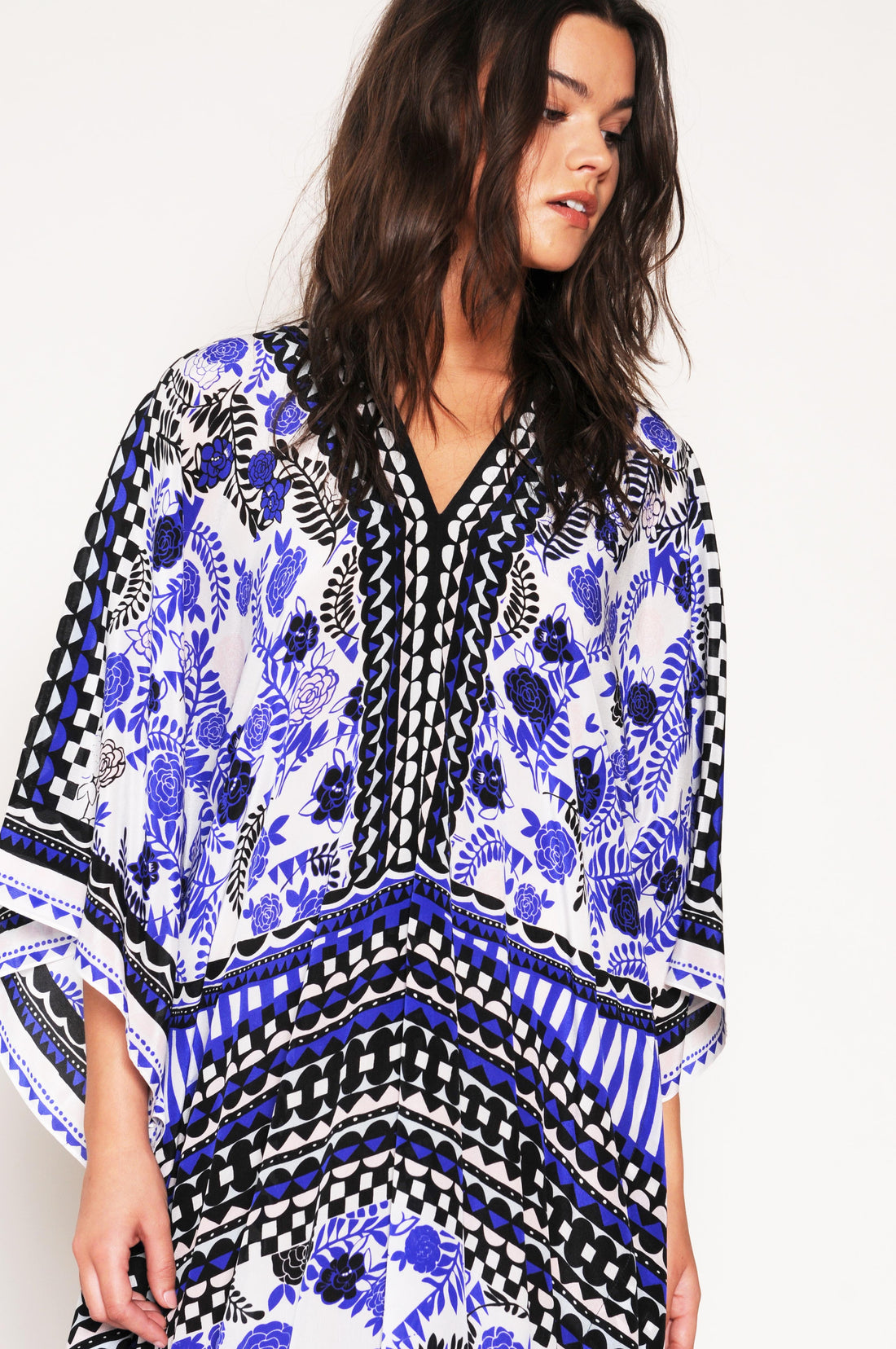 The Classic Camellia Kaftan