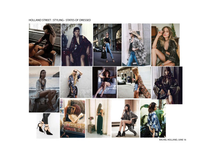 The Photoshoot Moodboards by Celebrity Stylist Rachel Holland