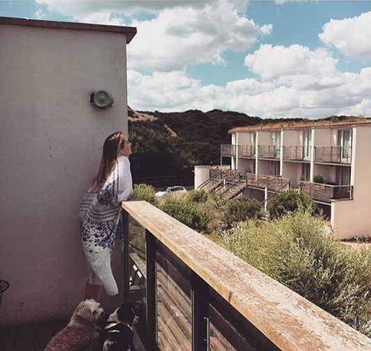 Stylist Rachel Holland wears Holland Street