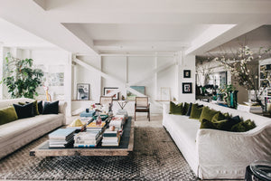 10 Holland Street Blog Alex Eagle Collaboration fabric living room Cushions Print design