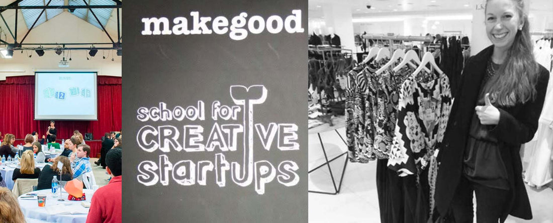 School for Creative startups- Printed Silk Kaftans