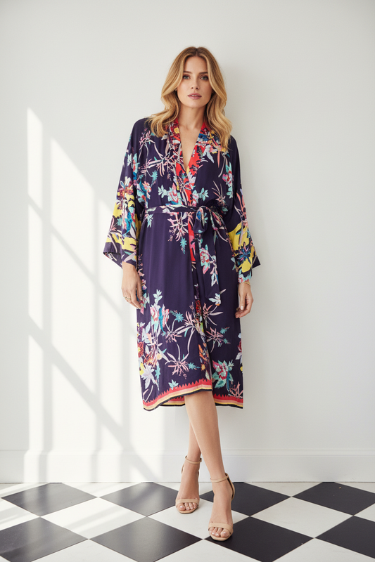 Cuba Silk Robe