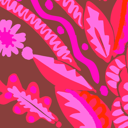 Ribbon in Daring Radish (Red)