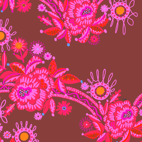 Ribbon in Daring Radish (Red)