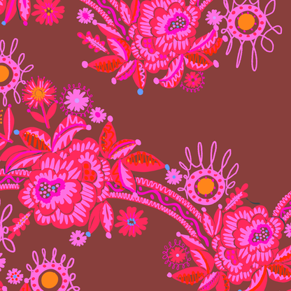 Ribbon in Daring Radish (Red)