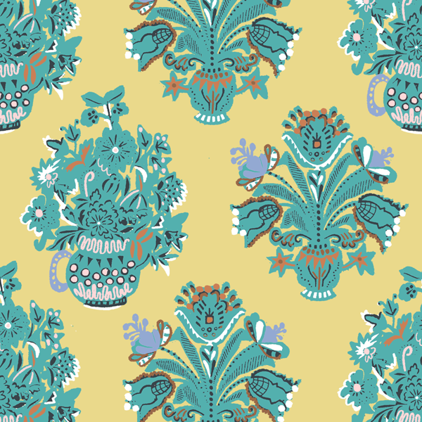 Vases in Soulful Lulworth (Design 1)