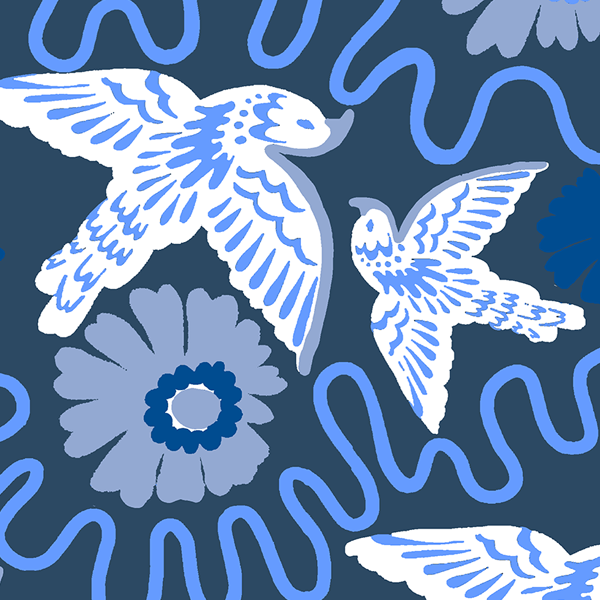 Flight in Empowered (navy)