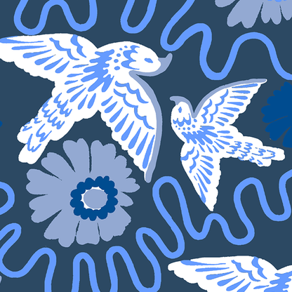 Flight in Empowered (navy)