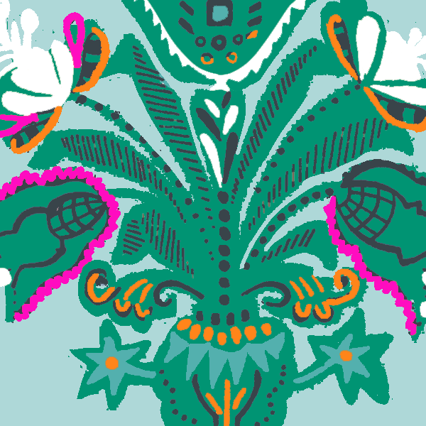 Vases in Daring Carnival