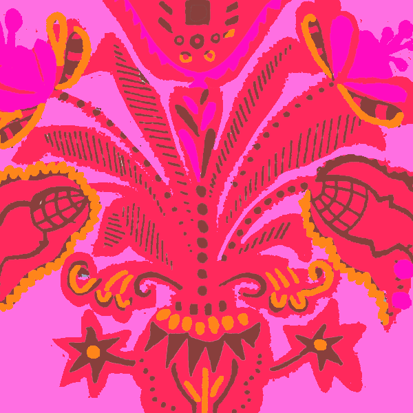 Vases in Daring Radish