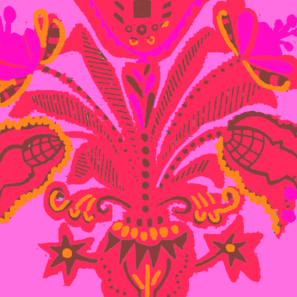 Vases in Daring Radish