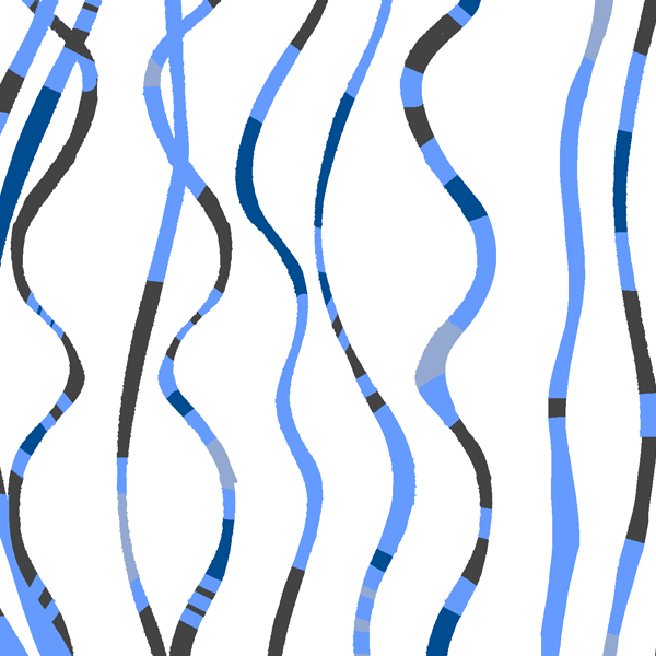 Pick-Up Sticks in Midnight