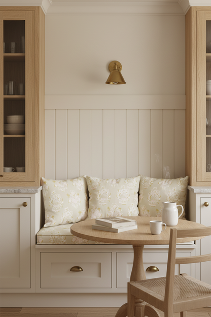 Vases in Cocooned Buttery Yellow