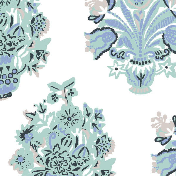 Vases in Soulful Lulworth (Design 2)