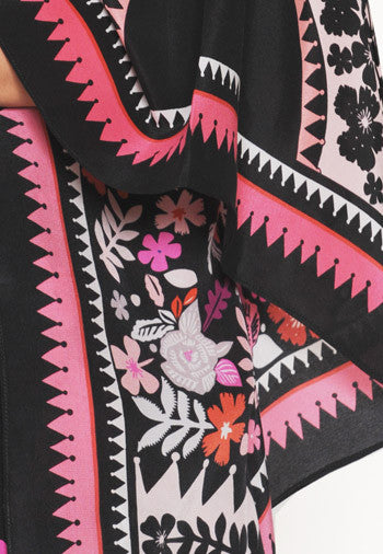 Holland Street's Silk Kaftan Sakura Bloom beachwear